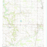 United States Geological Survey Lexa, AR (1971, 24000-Scale) digital map