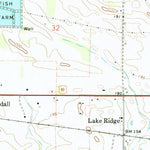 United States Geological Survey Lexa, AR (1971, 24000-Scale) digital map