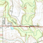 United States Geological Survey Lexa, AR (1971, 24000-Scale) digital map