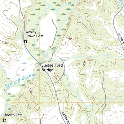 United States Geological Survey Lexington, AL (2020, 24000-Scale) digital map