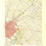 United States Geological Survey Lexington East, KY (1954, 24000-Scale) digital map