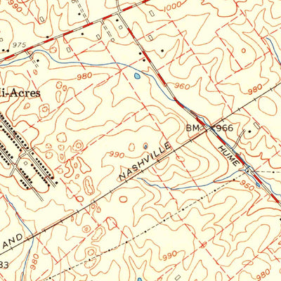 United States Geological Survey Lexington East, KY (1959, 24000-Scale) digital map