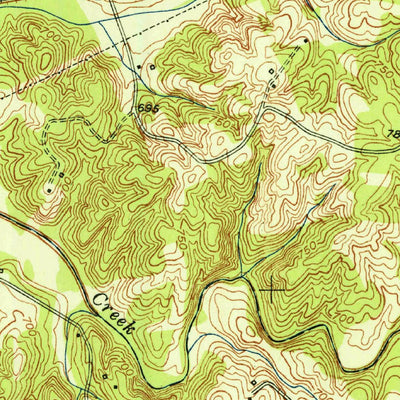 United States Geological Survey Lexington East, NC (1951, 24000-Scale) digital map