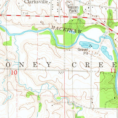 United States Geological Survey Lexington, IL (1981, 24000-Scale) digital map