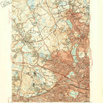 United States Geological Survey Lexington, MA (1946, 31680-Scale) digital map