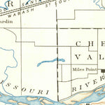 United States Geological Survey Lexington, MO (1889, 125000-Scale) digital map