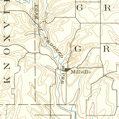 United States Geological Survey Lexington, MO (1889, 125000-Scale) digital map