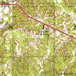 United States Geological Survey Lexington, MS (1958, 62500-Scale) digital map