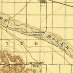 United States Geological Survey Lexington, NE (1896, 125000-Scale) digital map