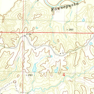 United States Geological Survey Lexington North, MS (1982, 24000-Scale) digital map