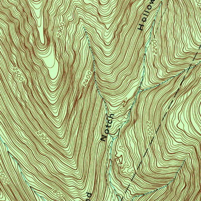United States Geological Survey Lexington, NY (1960, 24000-Scale) digital map