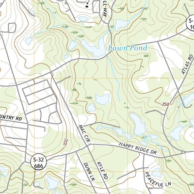 United States Geological Survey Lexington, SC (2020, 24000-Scale) digital map