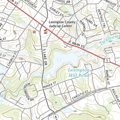 United States Geological Survey Lexington, SC (2020, 24000-Scale) digital map