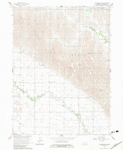 United States Geological Survey Lexington SE, NE (1962, 24000-Scale) digital map