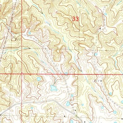 United States Geological Survey Lexington South, MS (1982, 24000-Scale) digital map