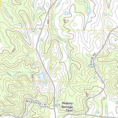 United States Geological Survey Lexington South, MS (2012, 24000-Scale) digital map