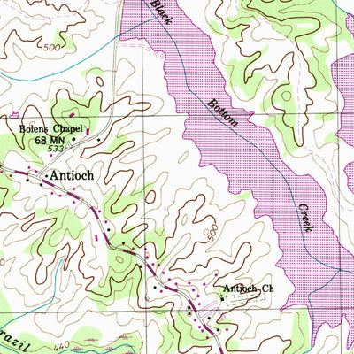 United States Geological Survey Lexington, TN (1950, 24000-Scale) digital map