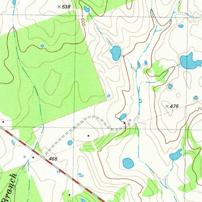 United States Geological Survey Lexington, TX (1982, 24000-Scale) digital map