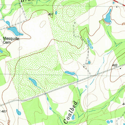 United States Geological Survey Lexington, TX (1982, 24000-Scale) digital map