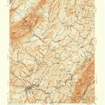 United States Geological Survey Lexington, VA (1951, 62500-Scale) digital map