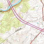 United States Geological Survey Lexington, VA (1967, 24000-Scale) digital map