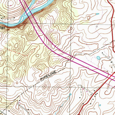 United States Geological Survey Lexington, VA (1999, 24000-Scale) digital map