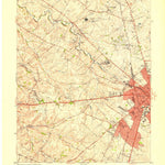 United States Geological Survey Lexington West, KY (1950, 24000-Scale) digital map