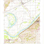 United States Geological Survey Lexington West, MO (1949, 24000-Scale) digital map