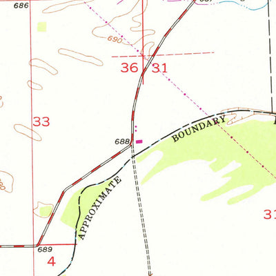 United States Geological Survey Lexington West, MO (1949, 24000-Scale) digital map