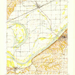 United States Geological Survey Lexington West, MO (1950, 24000-Scale) digital map