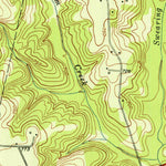 United States Geological Survey Lexington West, NC (1951, 24000-Scale) digital map
