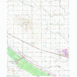 United States Geological Survey Lexington West, NE (1962, 24000-Scale) digital map