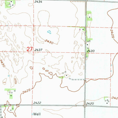 United States Geological Survey Lexington West, NE (1962, 24000-Scale) digital map