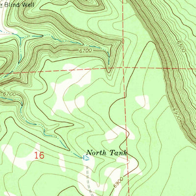 United States Geological Survey Leyba, NM (1966, 24000-Scale) digital map
