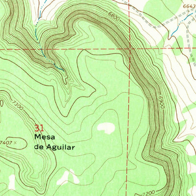 United States Geological Survey Leyba, NM (1966, 24000-Scale) digital map
