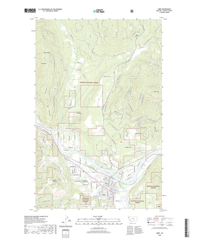 United States Geological Survey Libby, MT (2020, 24000-Scale) digital map