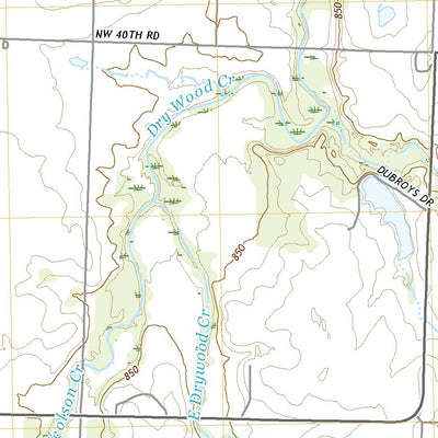 United States Geological Survey Liberal, MO (2021, 24000-Scale) digital map