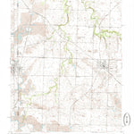 United States Geological Survey Liberal, MO-KS (1950, 24000-Scale) digital map