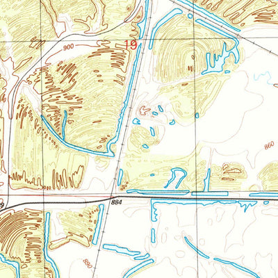 United States Geological Survey Liberal, MO-KS (1991, 24000-Scale) digital map