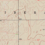 United States Geological Survey Liberal NW, KS (1968, 24000-Scale) digital map