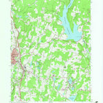 United States Geological Survey Liberty East, NY (1966, 24000-Scale) digital map