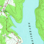 United States Geological Survey Liberty East, NY (1966, 24000-Scale) digital map