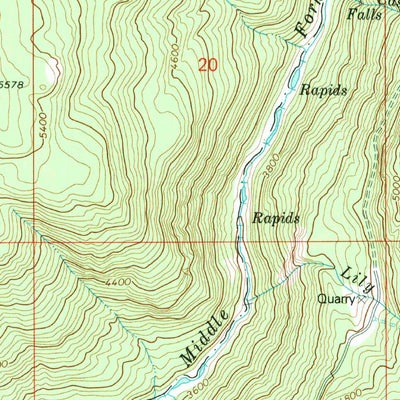 United States Geological Survey Liberty Hill, CA (1979, 24000-Scale) digital map
