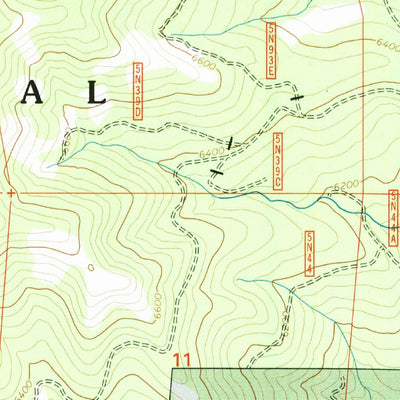 United States Geological Survey Liberty Hill, CA (2001, 24000-Scale) digital map