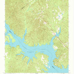 United States Geological Survey Liberty Hill, SC (1971, 24000-Scale) digital map