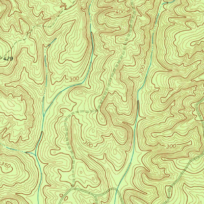 United States Geological Survey Liberty Hill, SC (1971, 24000-Scale) digital map