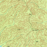 United States Geological Survey Liberty Hill, SC (1971, 24000-Scale) digital map