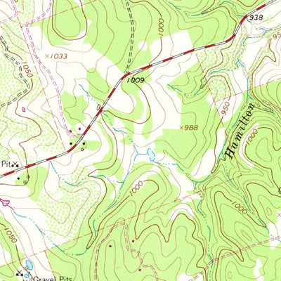 United States Geological Survey Liberty Hill, TX (1962, 24000-Scale) digital map