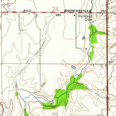 United States Geological Survey Liberty, IN (1960, 24000-Scale) digital map