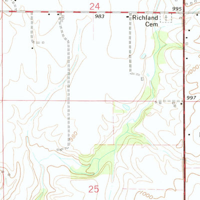 United States Geological Survey Liberty, IN (1974, 24000-Scale) digital map